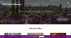 Desktop Screenshot of edinburghhideaways.com